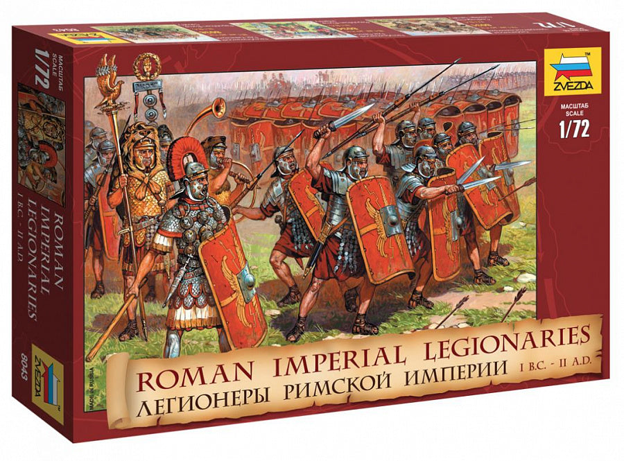 ZVEDZA 1/72 Roman Imperial Infantry (I.BC - II.AD) Scale Figures 8043