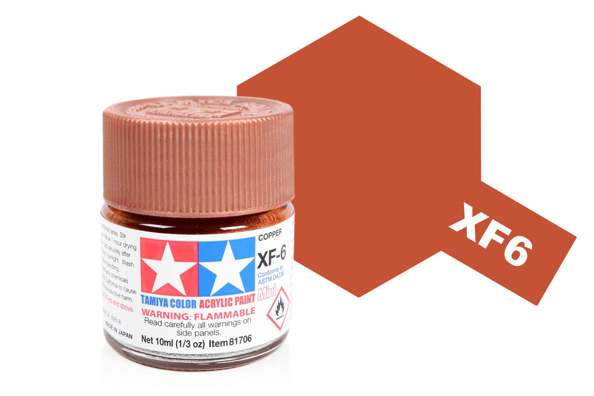 TAMIYA XF MODEL ACRYLIC 10ML PAINT BOTTLE