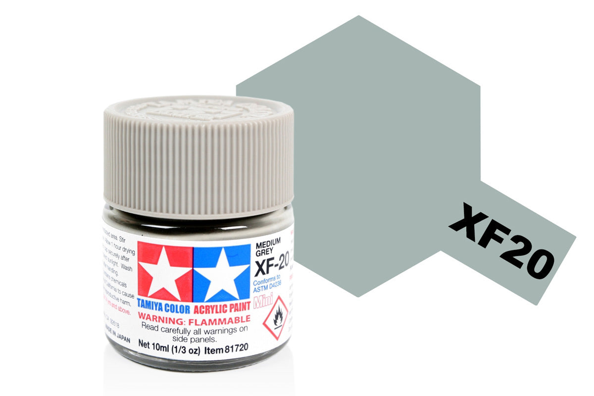 TAMIYA XF MODEL ACRYLIC 10ML PAINT BOTTLE