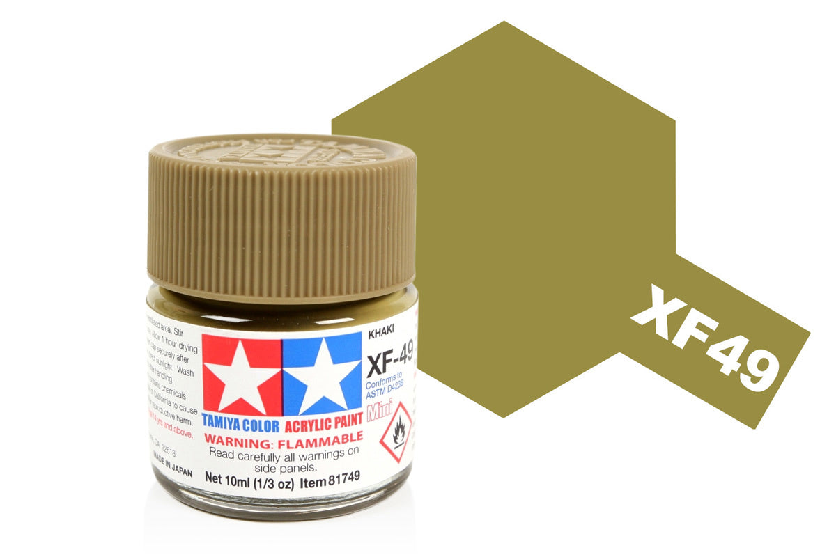 TAMIYA XF MODEL ACRYLIC 10ML PAINT BOTTLE