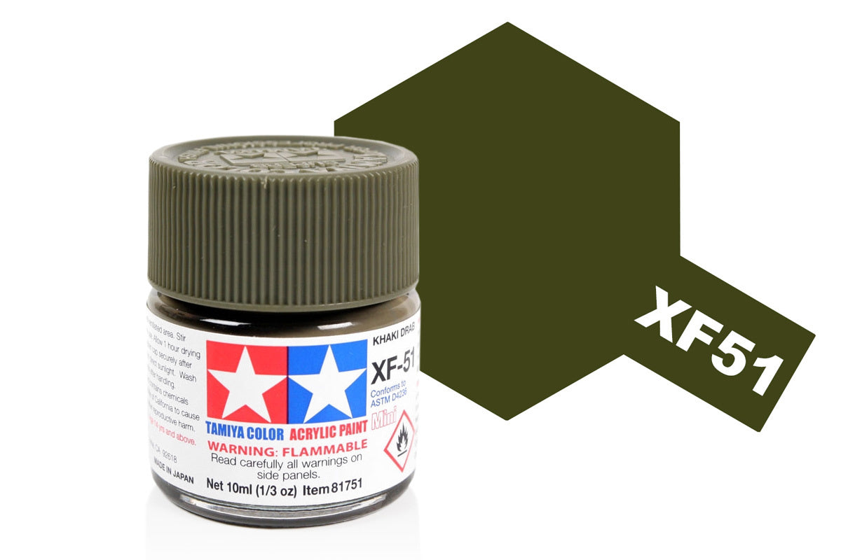 TAMIYA XF MODEL ACRYLIC 10ML PAINT BOTTLE