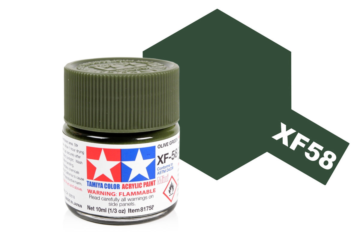 TAMIYA XF MODEL ACRYLIC 10ML PAINT BOTTLE