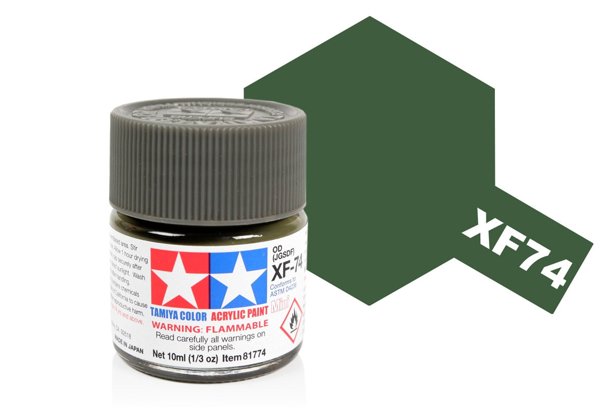 TAMIYA XF MODEL ACRYLIC 10ML PAINT BOTTLE