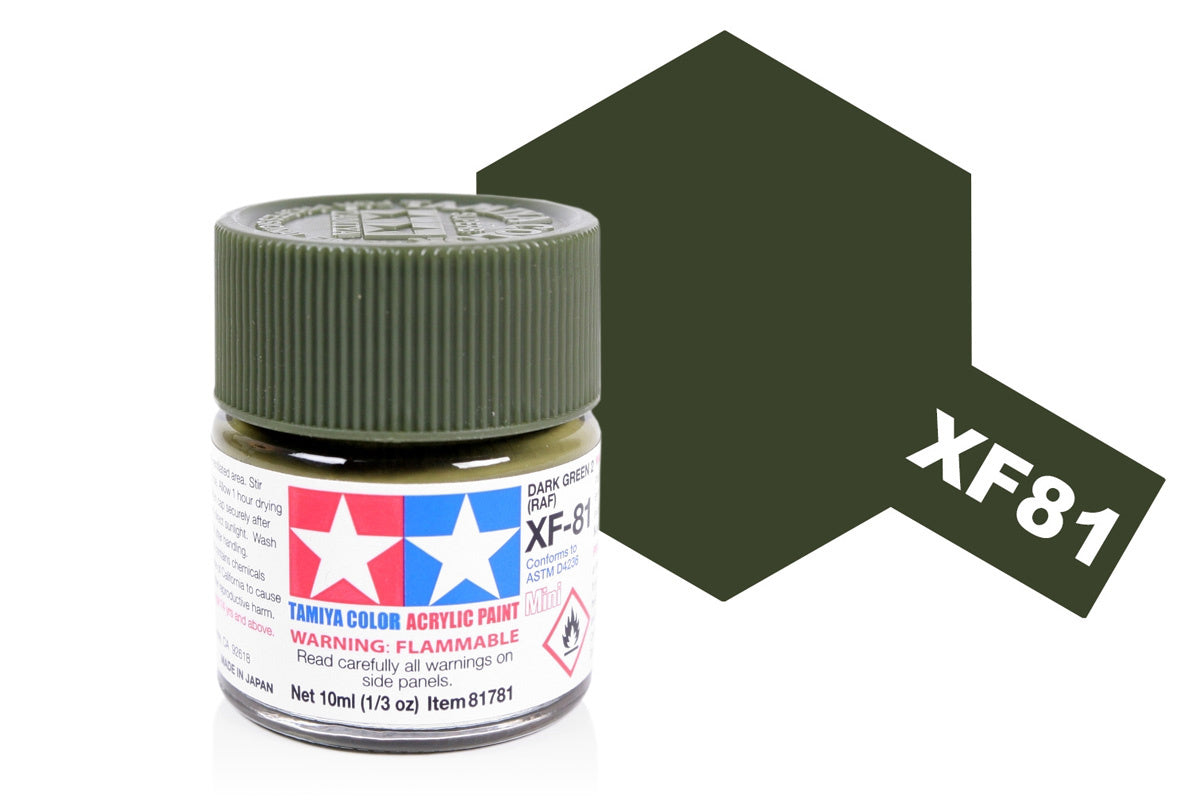 TAMIYA XF MODEL ACRYLIC 10ML PAINT BOTTLE