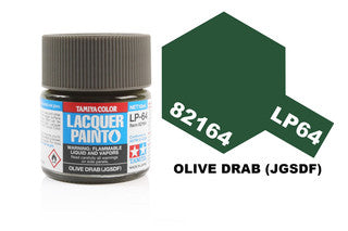 TAMIYA LP Lacquer Paints Model Paint 10ml - ALL COLOURS - Matt Gloss Satin Metallic