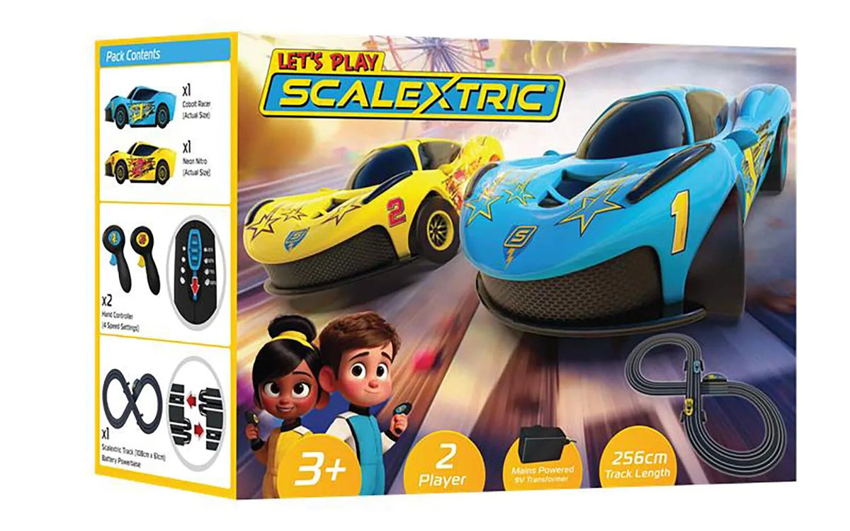 My First Scalextric Let's Play! Race Set - Mains Powered