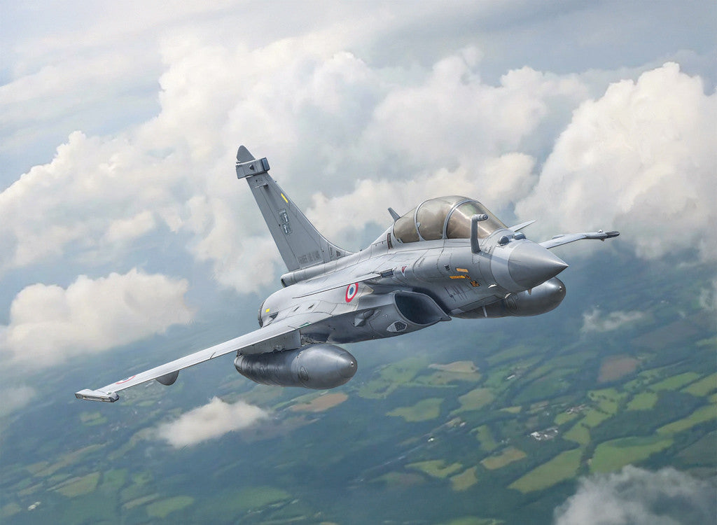 Rafale B Two-Seat French Fighter Aircraft