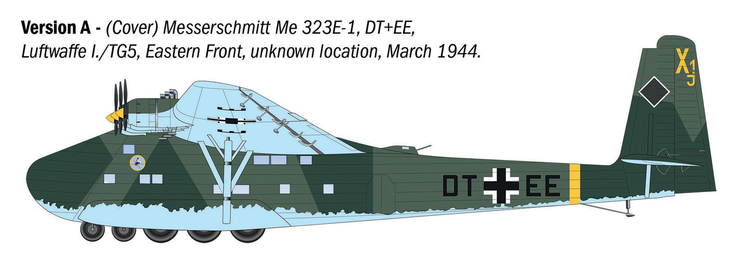 Italeri 1/72 Messerschmitt Me 323 Gigant Model Aircraft Set 90104