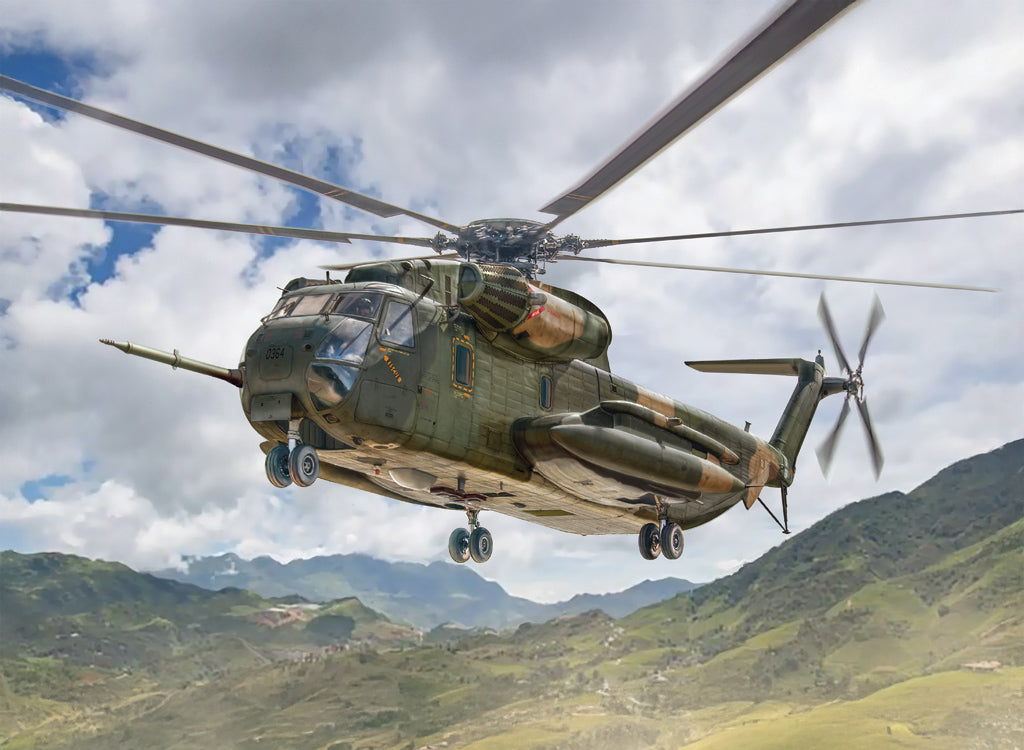 Italeri HH-53C Super Jolly Green Giant Helicopter Scale Model Kit 91035