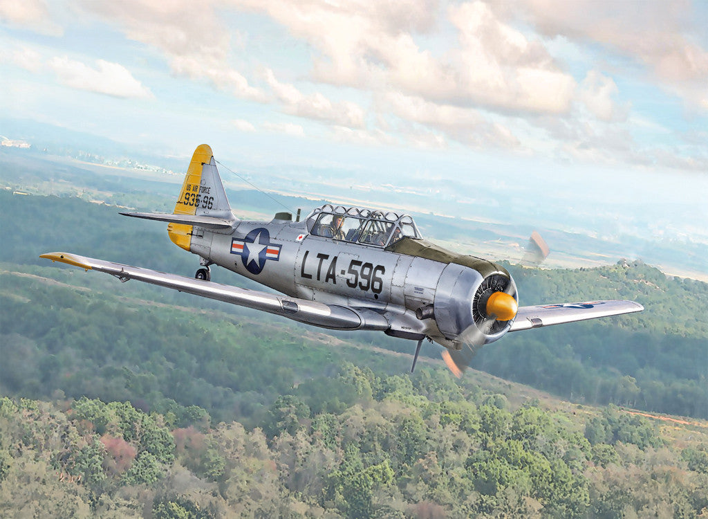Italeri North American T-6G Texan Trainer Aircraft 1/48 Model Kit