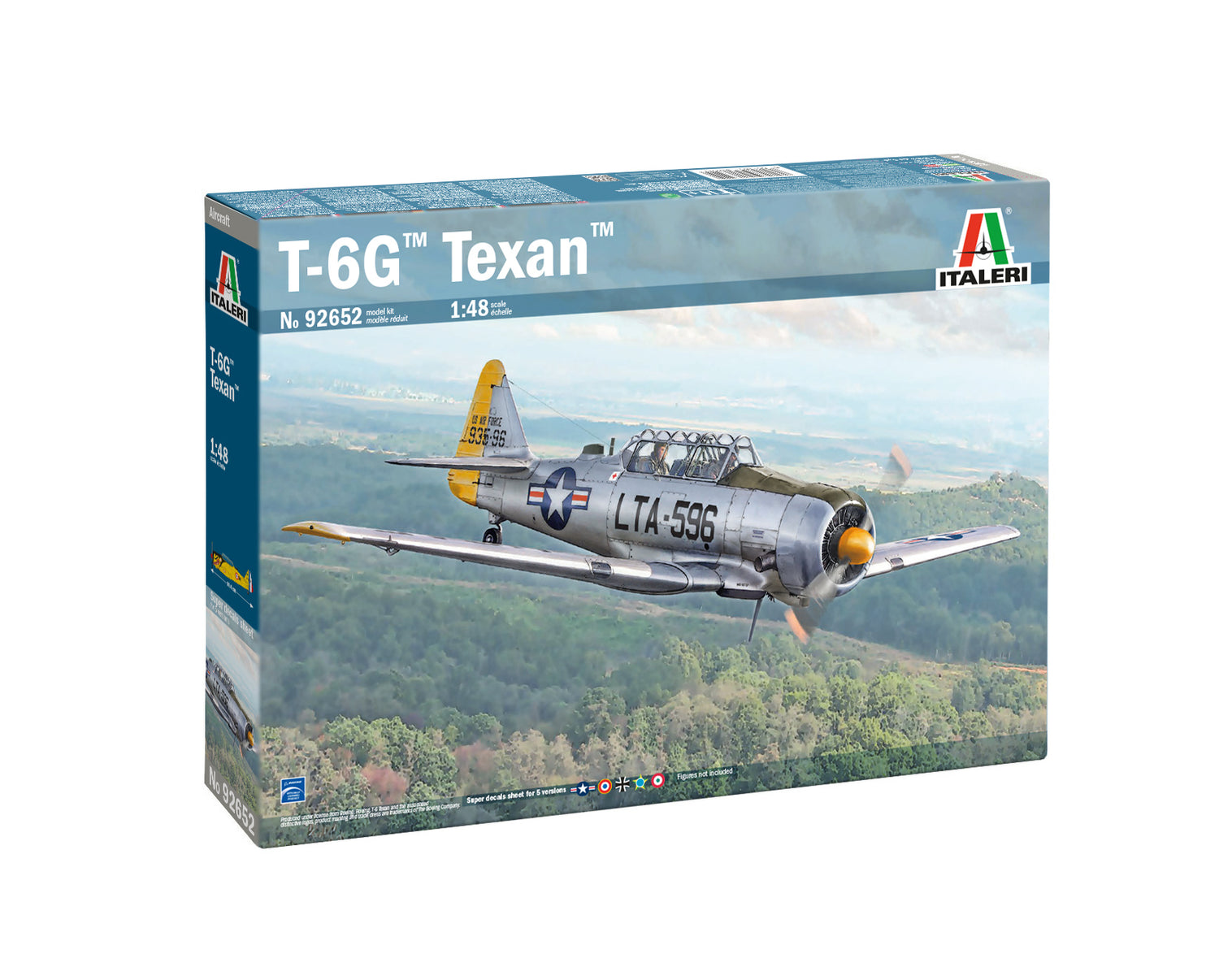 Italeri North American T-6G Texan Trainer Aircraft 1/48 Model Kit