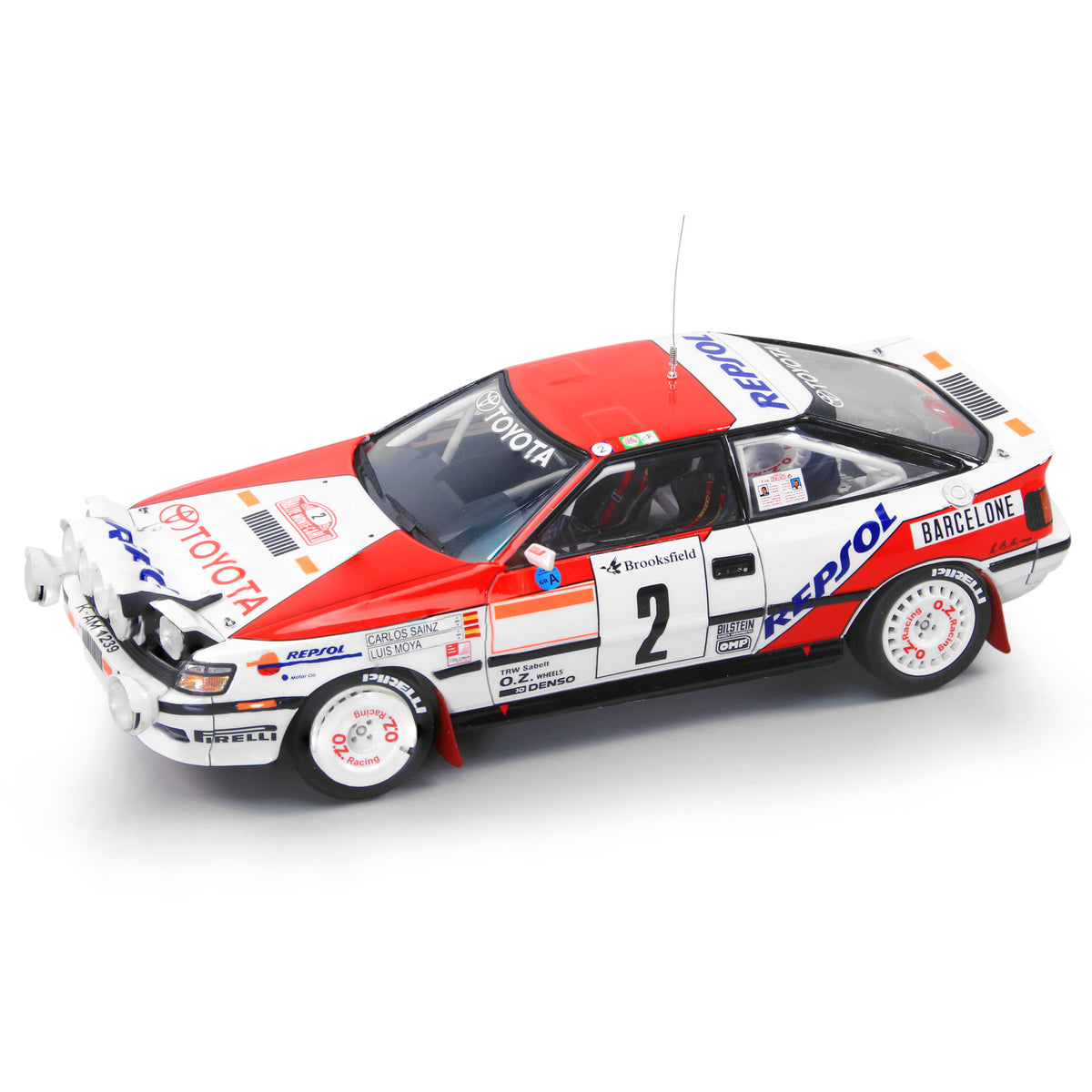 Beemax 1/24 Toyota Celica GT-Four ST-165 1991 Monte Carlo Rally Winner Car model Kit