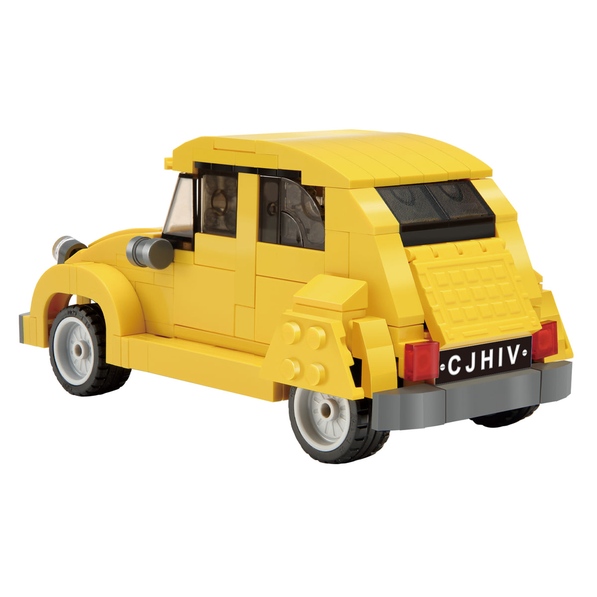 CaDA 1:24 Citroen 2CV Retro Car - 298 pcs Building Brick Block Set C55021W