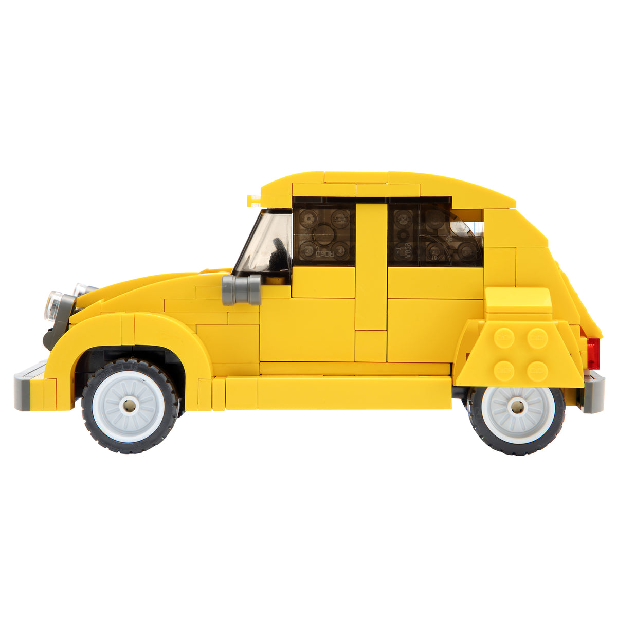 CaDA 1:24 Citroen 2CV Retro Car - 298 pcs Building Brick Block Set C55021W