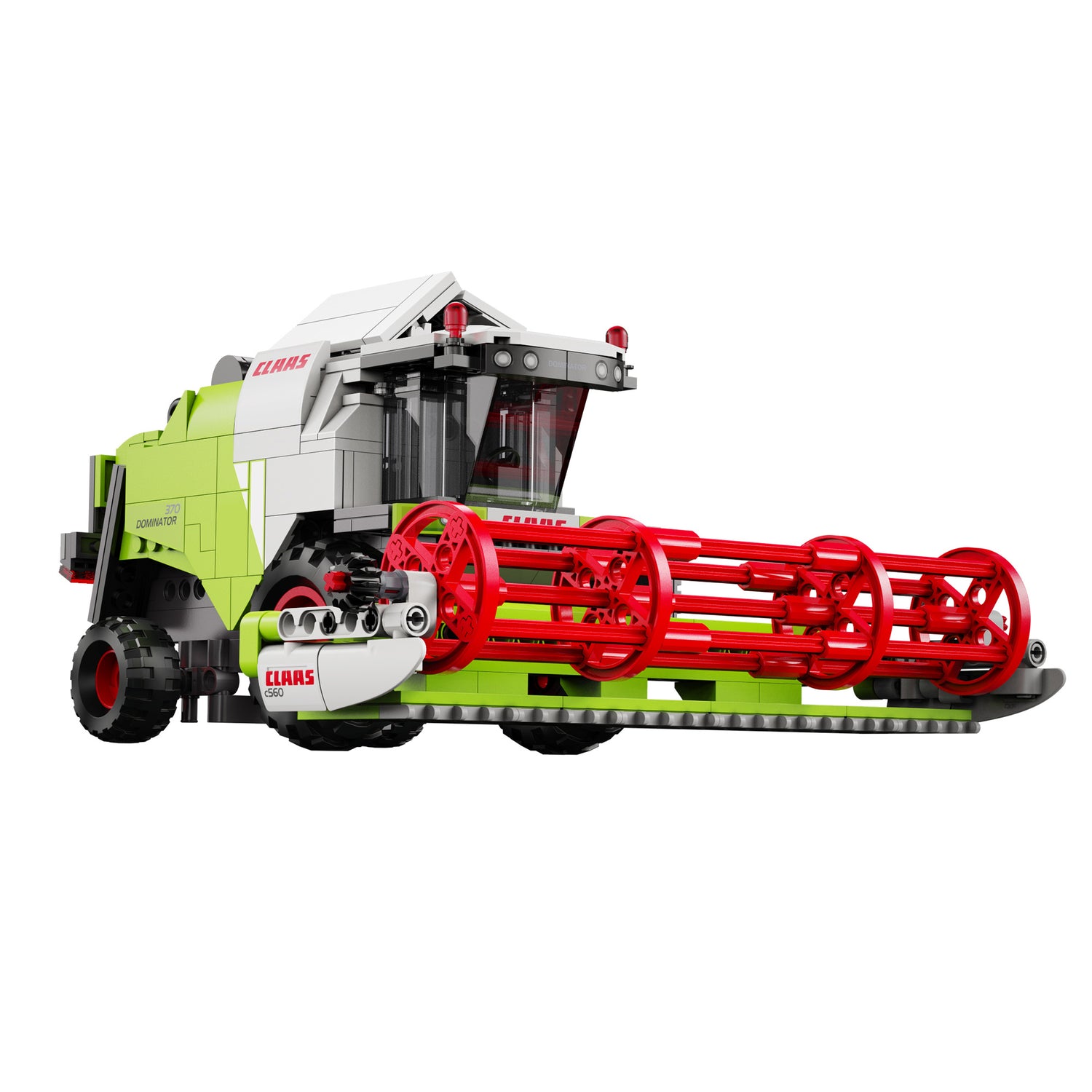 Cada CLAAS Dominator 370 Combine Harvester - 348 pcs Building Block Farm Set C65014W
