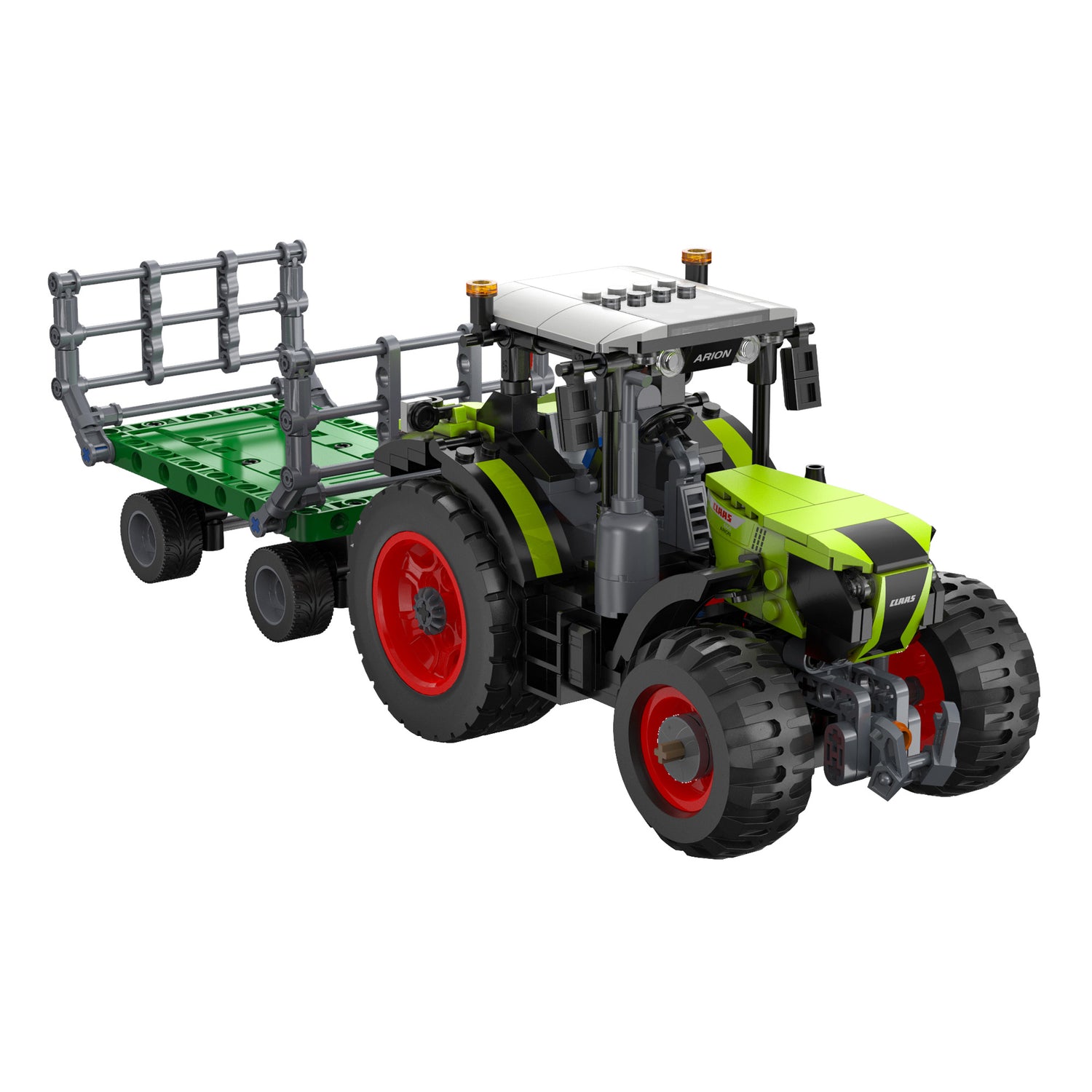 CaDA CLAAS Arion 660 Farm Tractor - 448 pcs Brick Building Farm Set C65015W