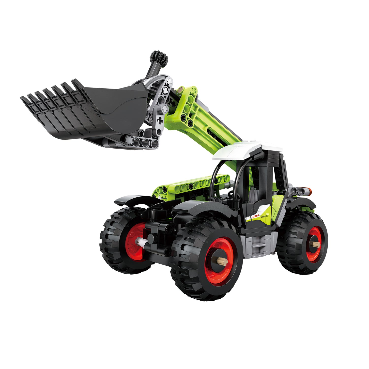 Cada CLAAS Scorpion 756 Farm Telehandler - 401 pcs Building block Farm Set C65016W