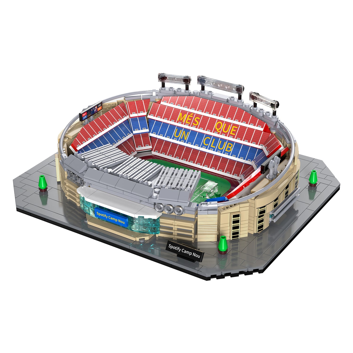 CaDA FC Barcelona Camp Nou Stadium - 728 pcs Building Block Set C66023W