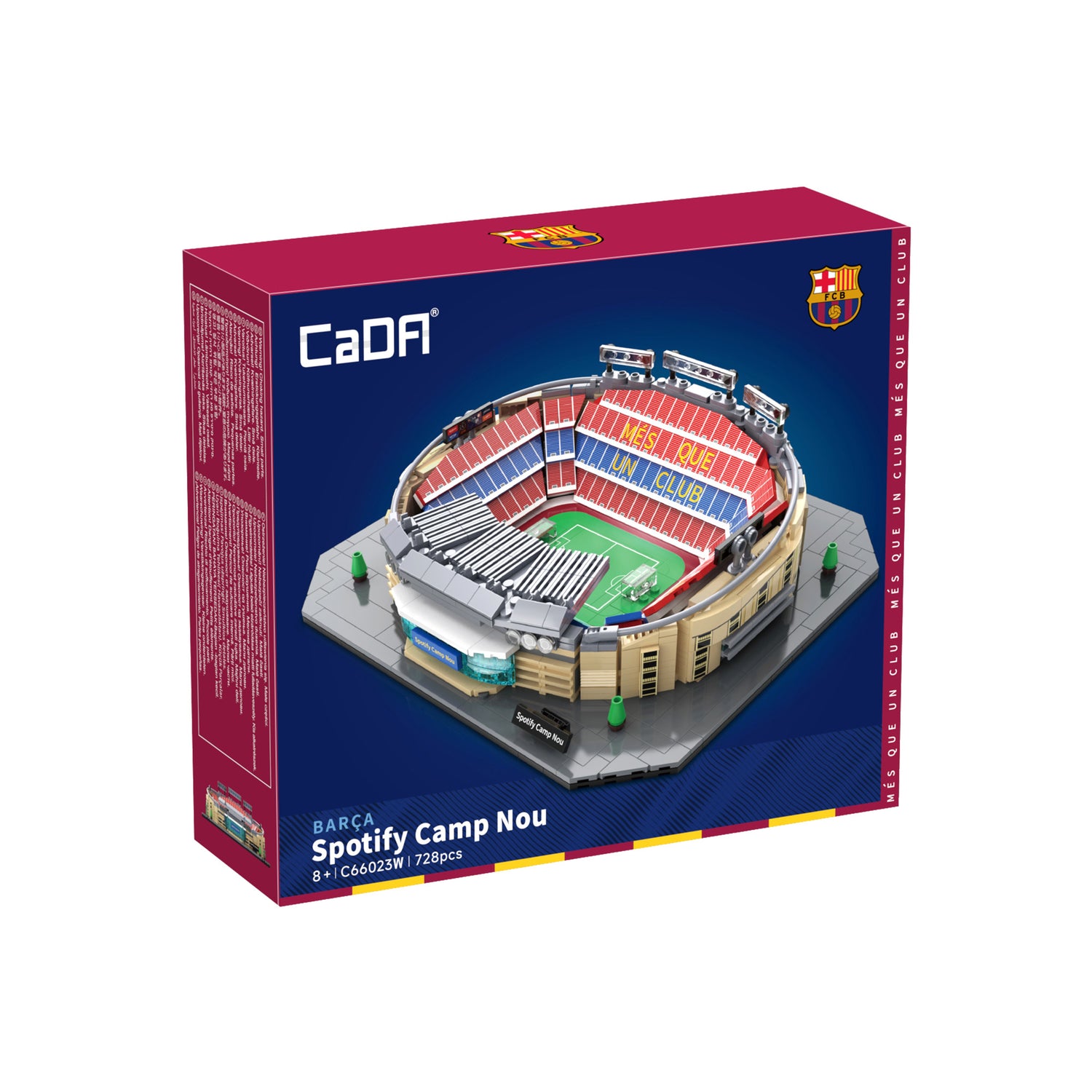 CaDA FC Barcelona Camp Nou Stadium - 728 pcs Building Block Set C66023W