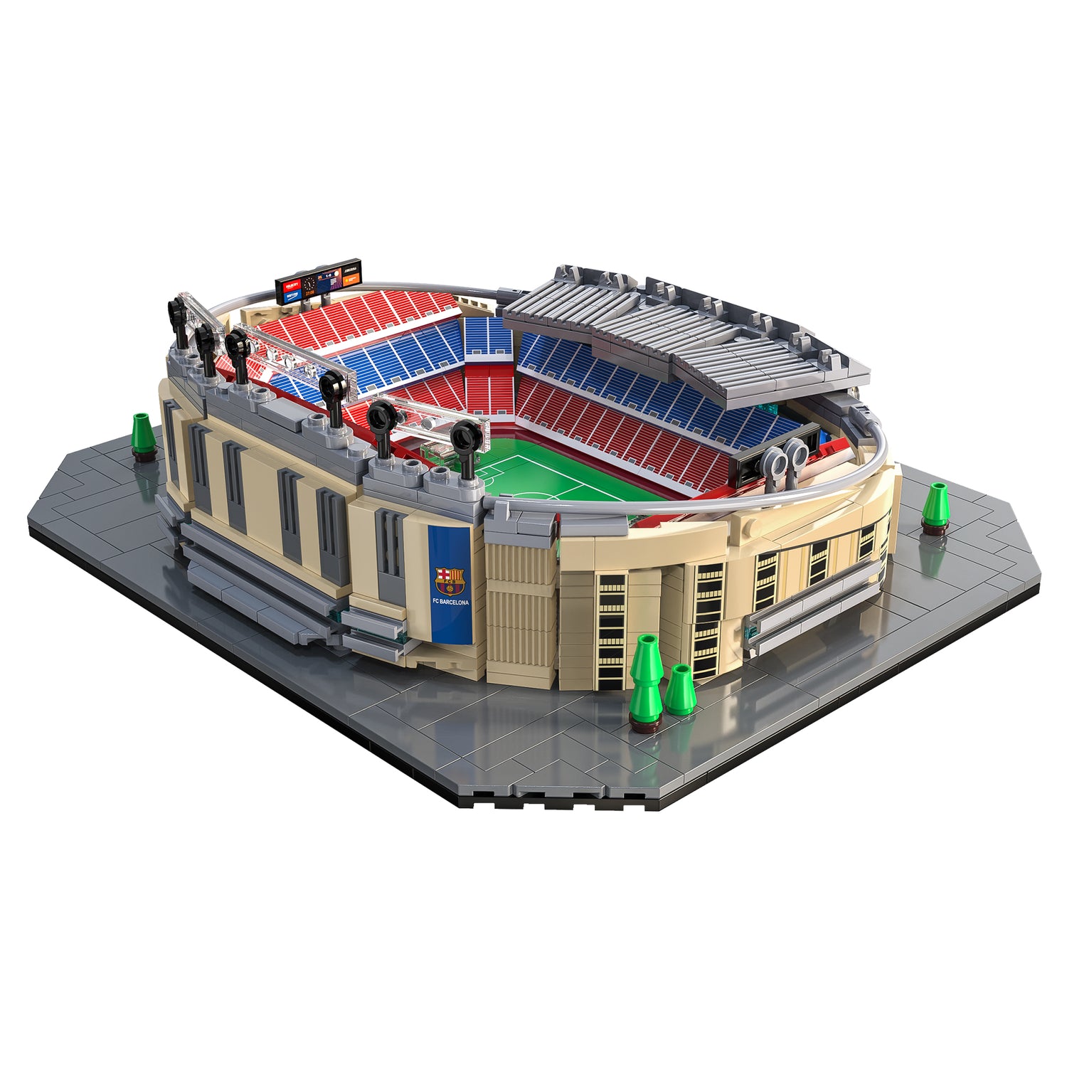 CaDA FC Barcelona Camp Nou Stadium - 728 pcs Building Block Set C66023W