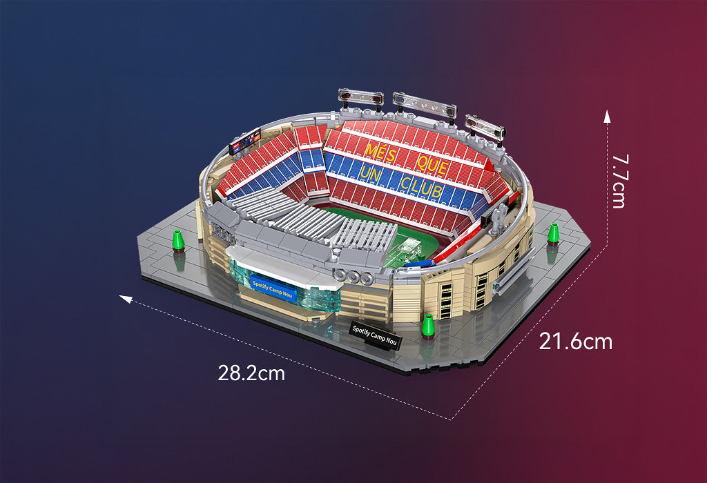CaDA FC Barcelona Camp Nou Stadium - 728 pcs Building Block Set C66023W