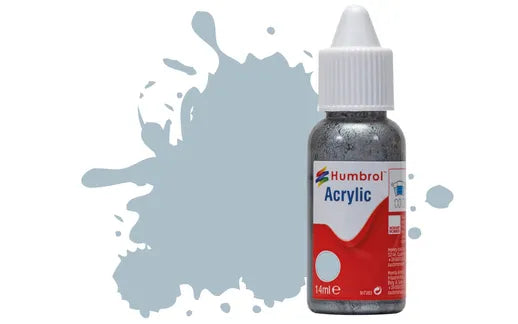 HUMBROL Acrylic Dropper Bottle Model Paint 14ml ALL COLOURS Matt Gloss Satin Airfix