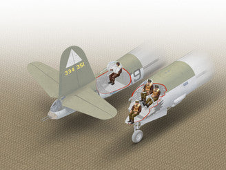 1/48 B-26 Marauder U.S. Crew (4 Figures)