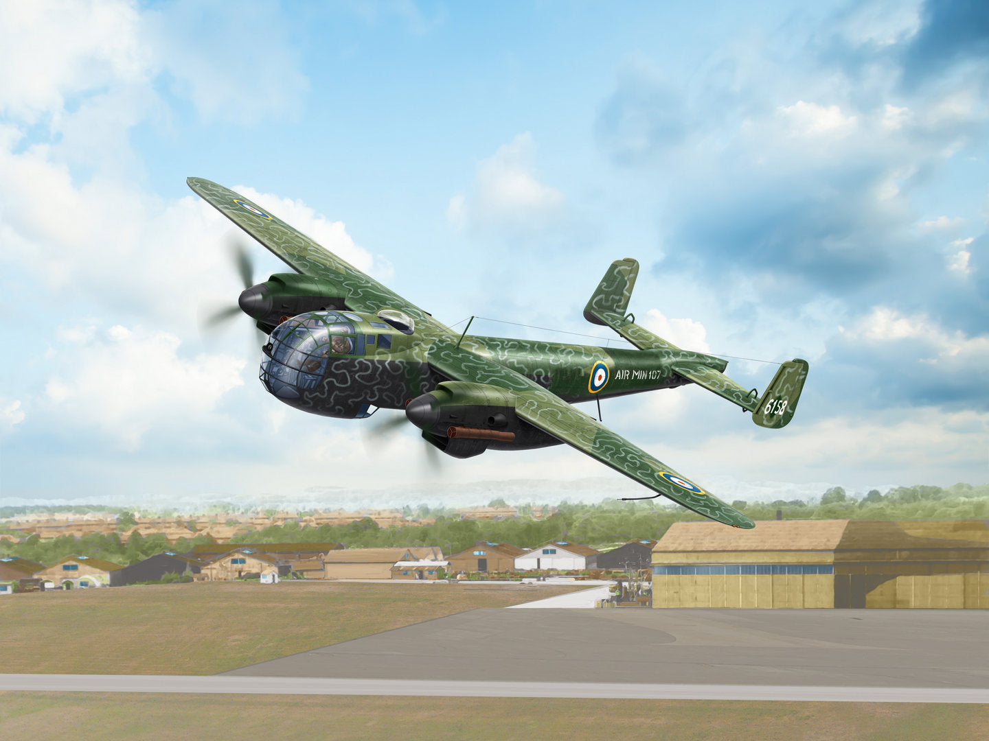 ICM 1/48 Do 217M-1 WWII RAF Bomber Scale Model Kit ICM48276