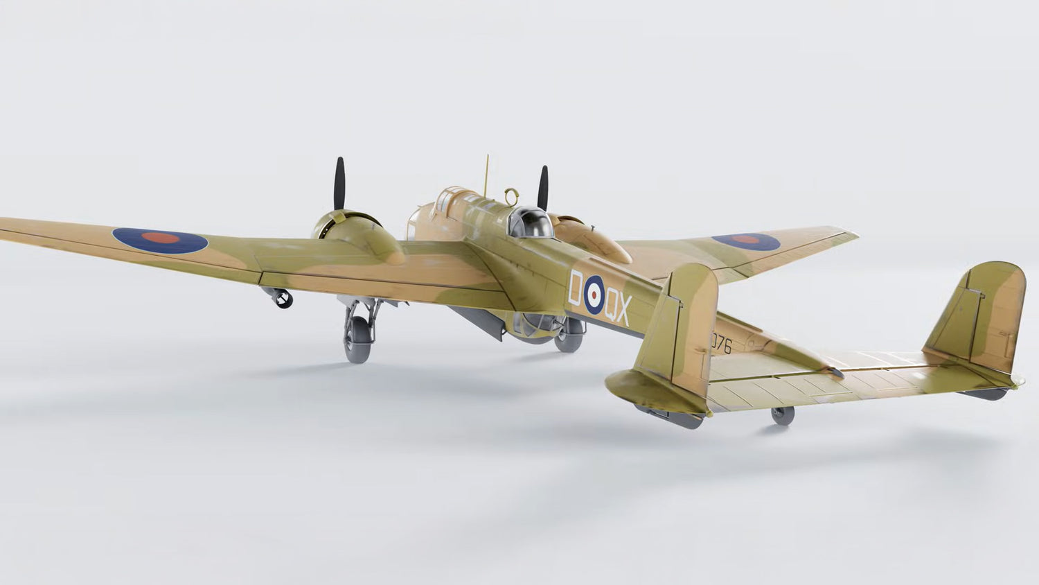 ICM 1/48 HP.52 Hampden B.Mk.I WWII British Bomber ICM