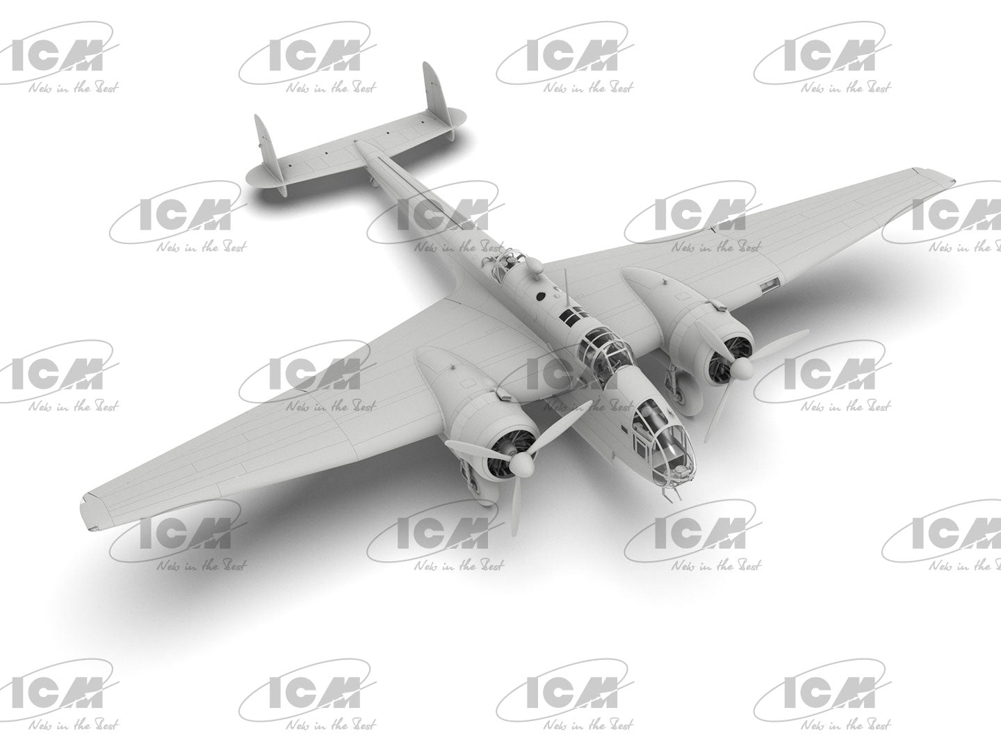 ICM 1/48 HP.52 Hampden TB.Mk.I WWII British Torpedo Bomber ICM48353