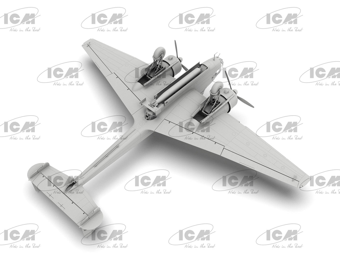ICM 1/48 HP.52 Hampden TB.Mk.I WWII British Torpedo Bomber ICM48353