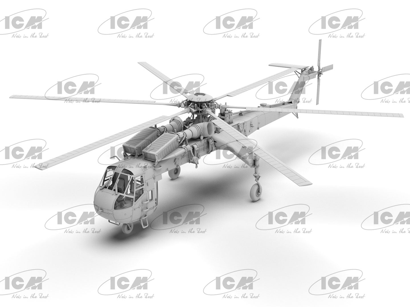 ICM 1/72 Sikorsky CH-54A Tarhe U.S. Heavy Lift Helicopter
