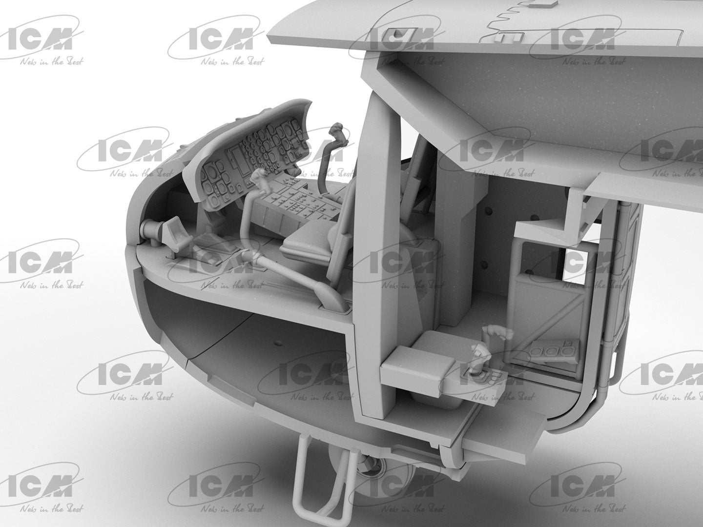 ICM 1/72 Sikorsky CH-54A Tarhe U.S. Heavy Lift Helicopter