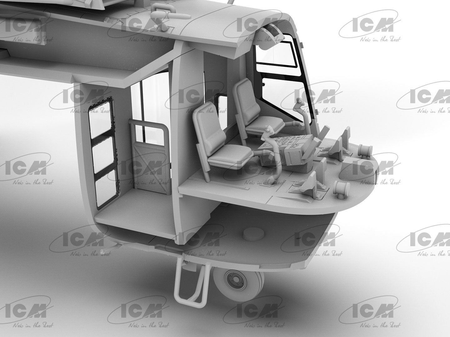 ICM 1/72 Sikorsky CH-54A Tarhe U.S. Heavy Lift Helicopter