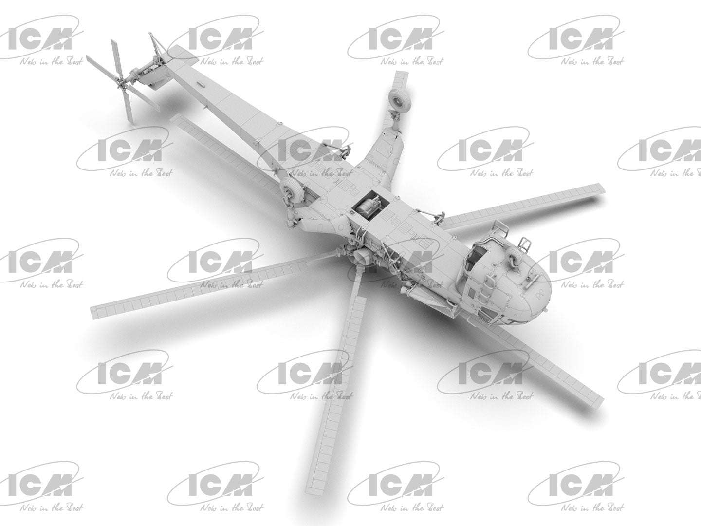 ICM 1/72 Sikorsky CH-54A Tarhe U.S. Heavy Lift Helicopter