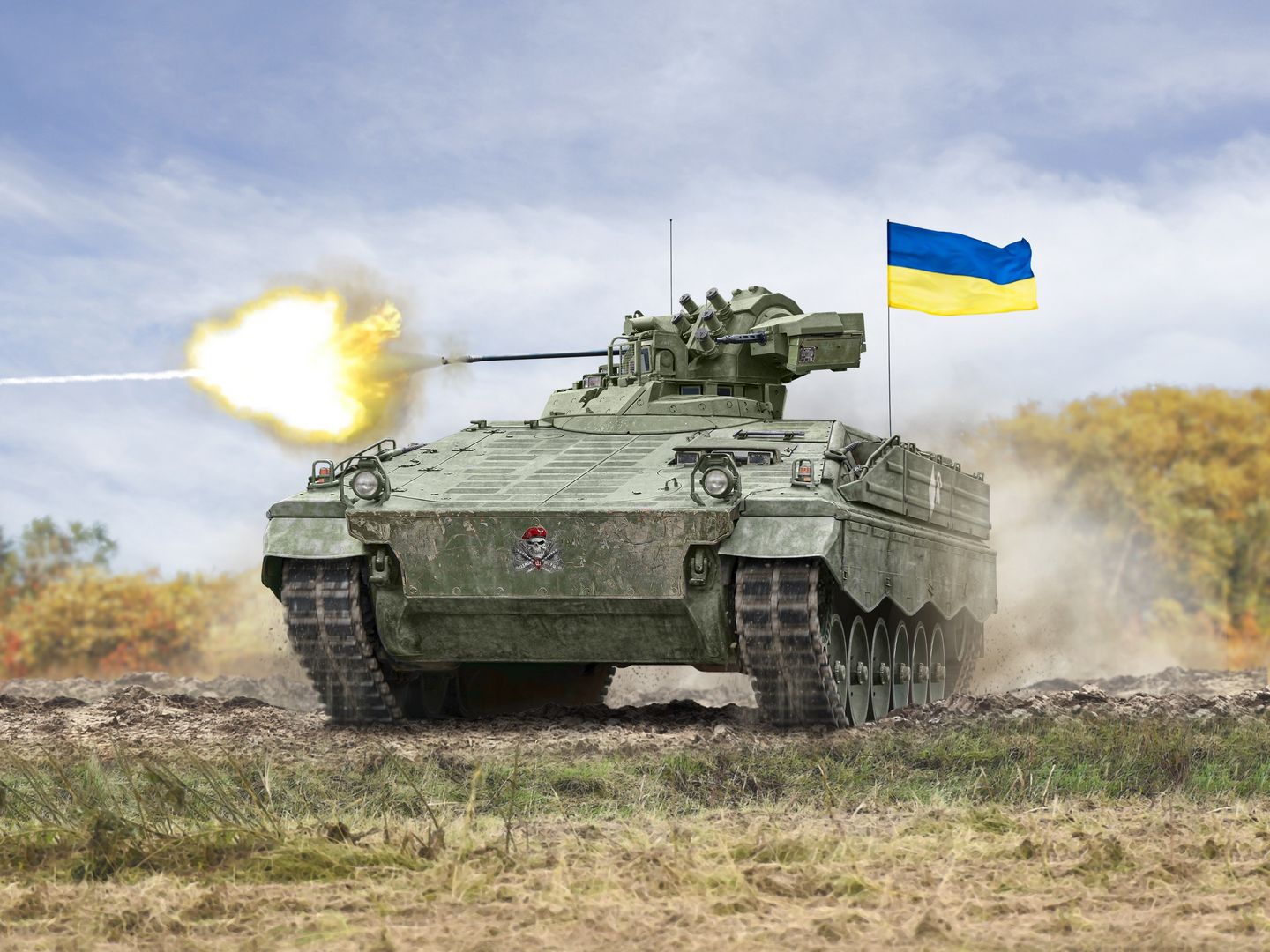 ICM 1/72 SPz Marder 1A3 Ukrainian Infantry Fighting Vehicle ICM72822