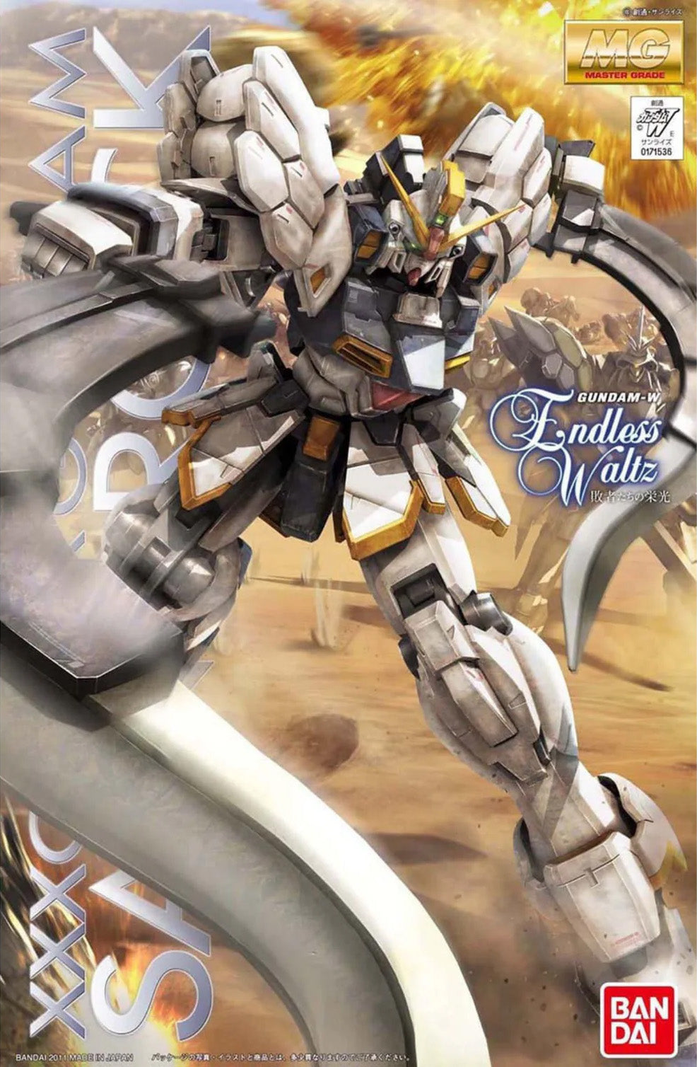 Bandai Spirits MG 1/100 Gundam Sandrock EW Version Model Kit MK63043