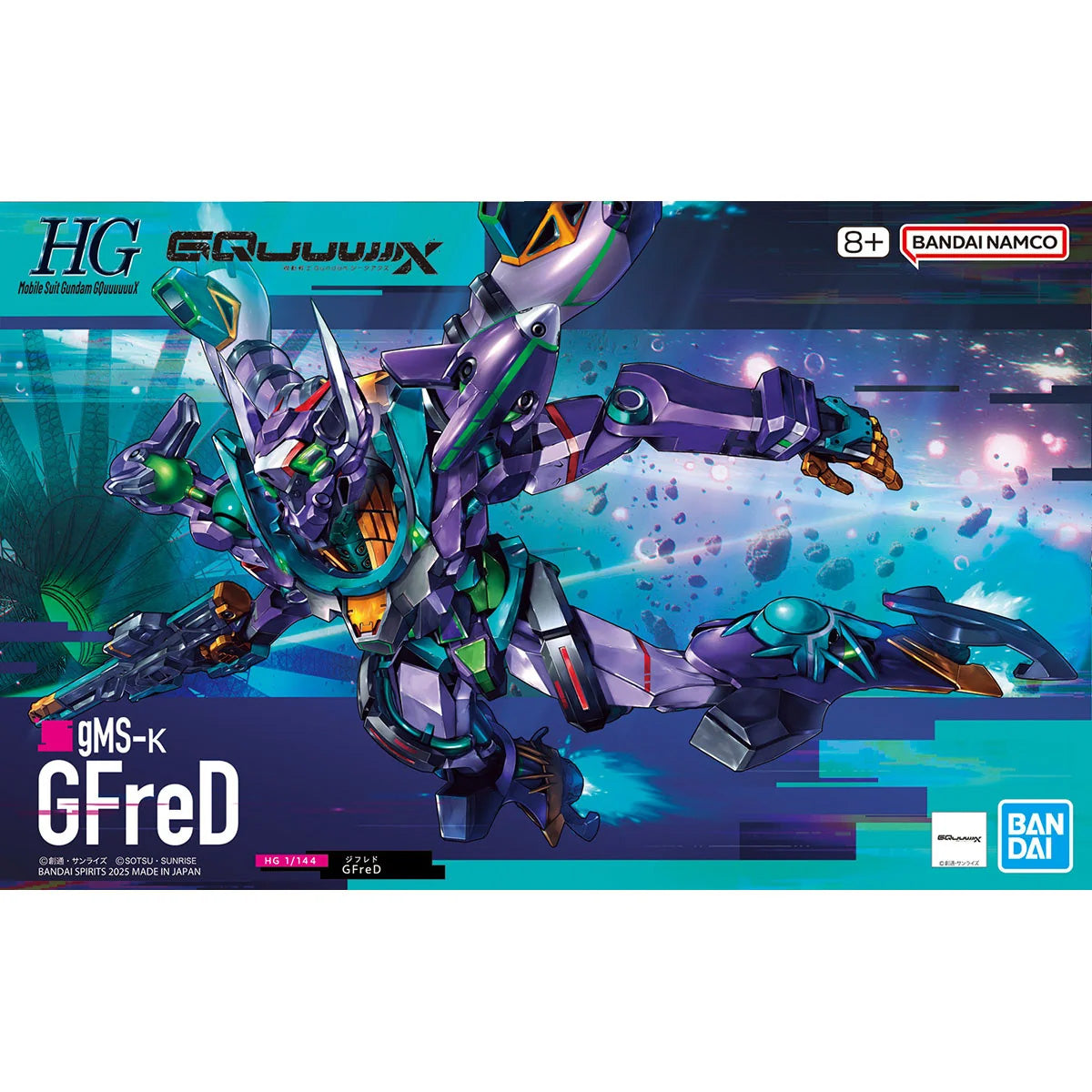 Bandai Spirits Gundam Gunpla HG 1/144 GFreD Model Kit MK68682