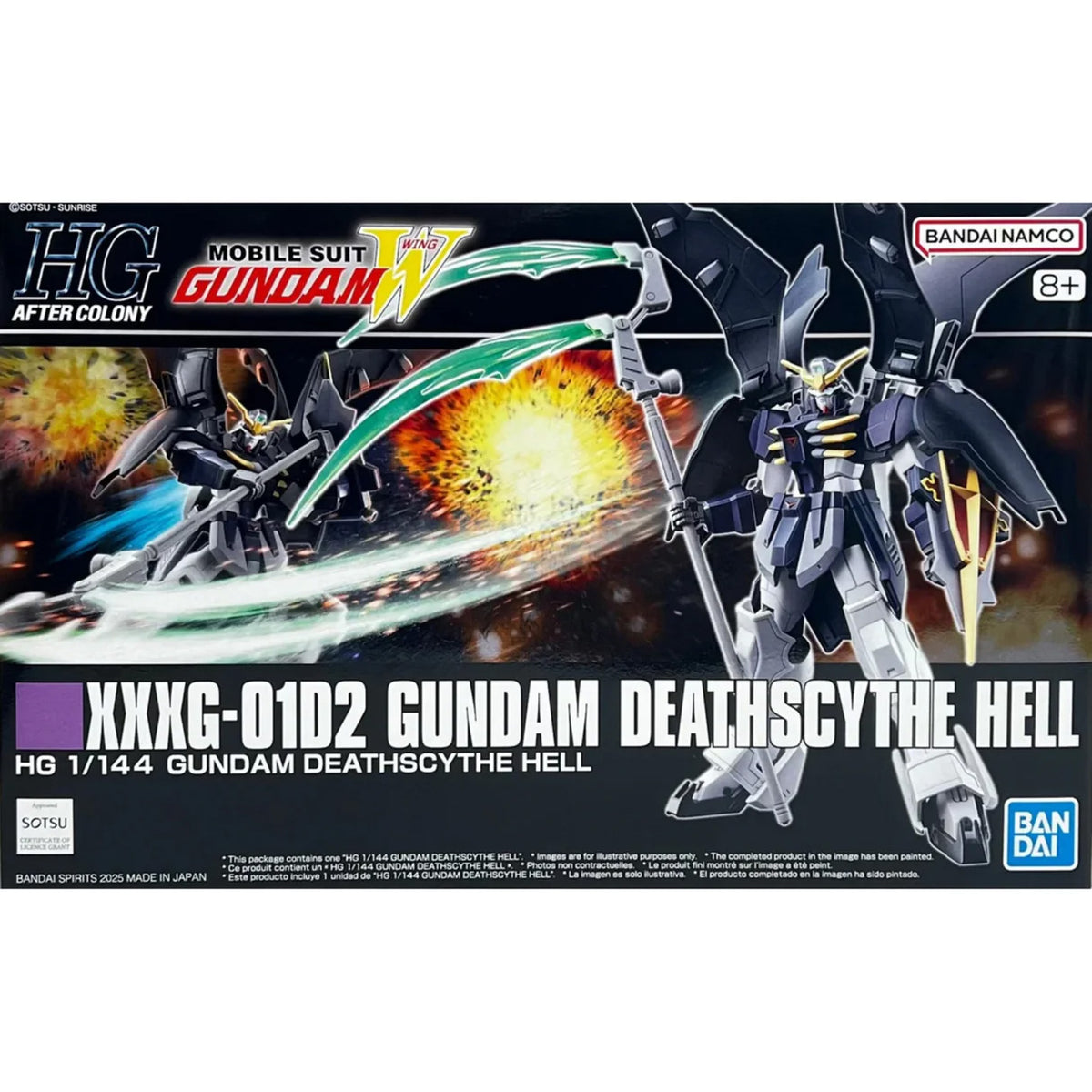 Bandai HG 1/144 Gundam Deathscy the Hell Model Kit MK68839