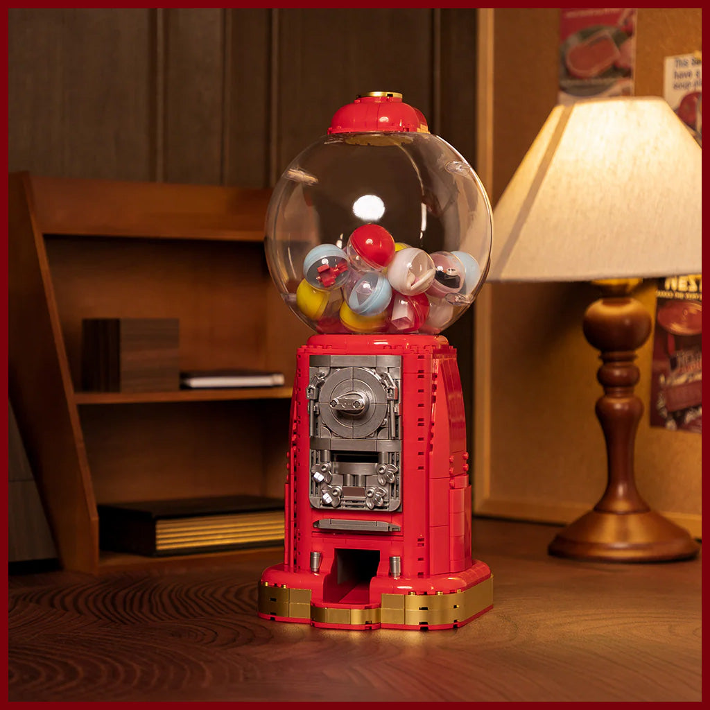 Retro Gumball Machine - 936 pcs Pantasy building brick model set