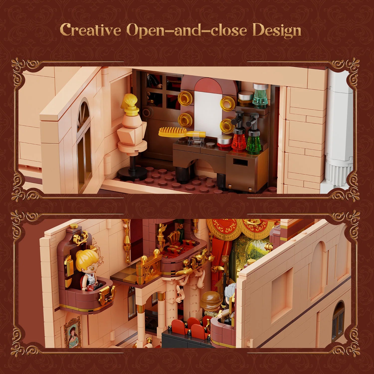 The Opera Building - 3518 pcs Pantasy building brick model set