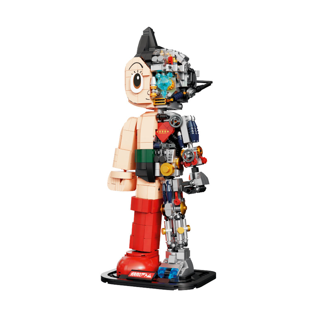 Mechanical Astro Boy Statue - 1080 pcs Pantasy Retro building brick model set