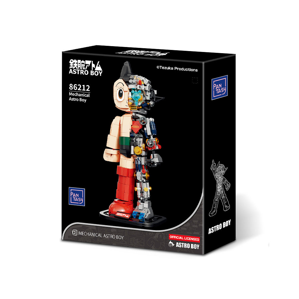 Mechanical Astro Boy Statue - 1080 pcs Pantasy Retro building brick model set