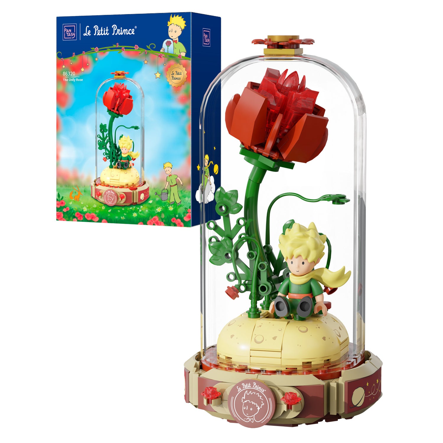 Le Petit Prince The Only Rose - 211 pcs Pantasy Flower building brick model set