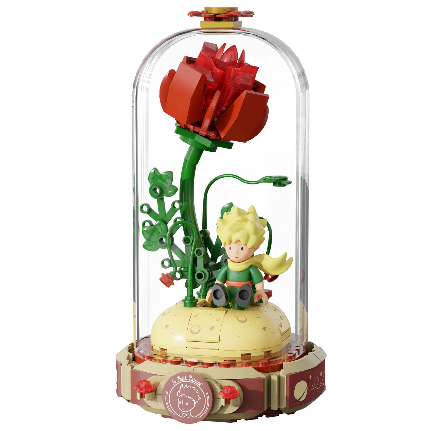 Le Petit Prince The Only Rose - 211 pcs Pantasy Flower building brick model set