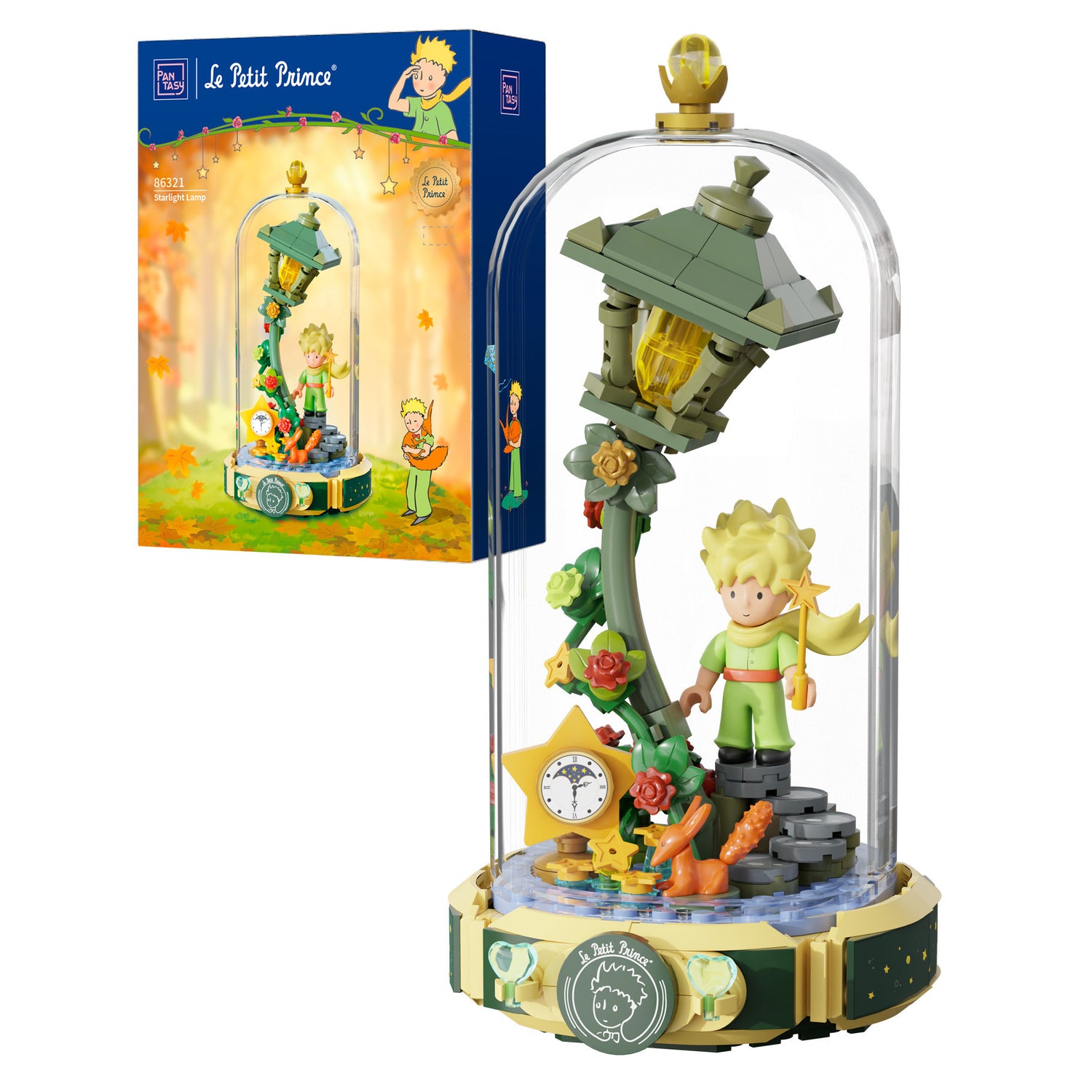 Le Petit Prince Starlight Lamp - 221 pcs Pantasy building brick model set