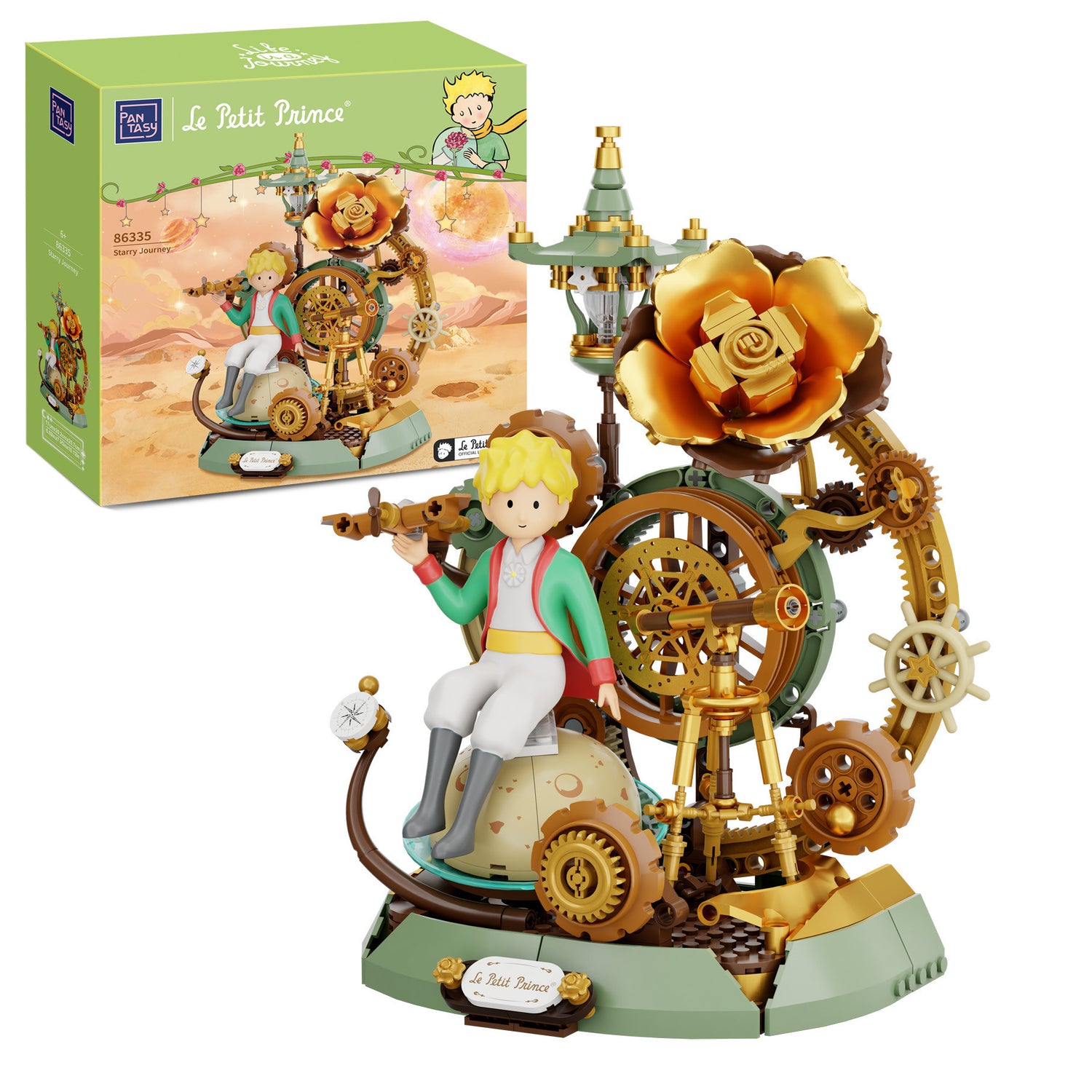 Le Petit Prince Starry Journey - 300 pcs Pantasy building brick model set