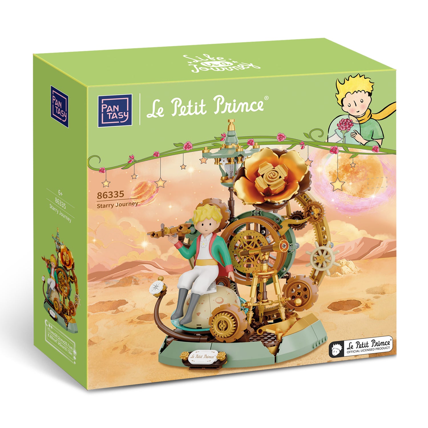 Le Petit Prince Starry Journey - 300 pcs Pantasy building brick model set