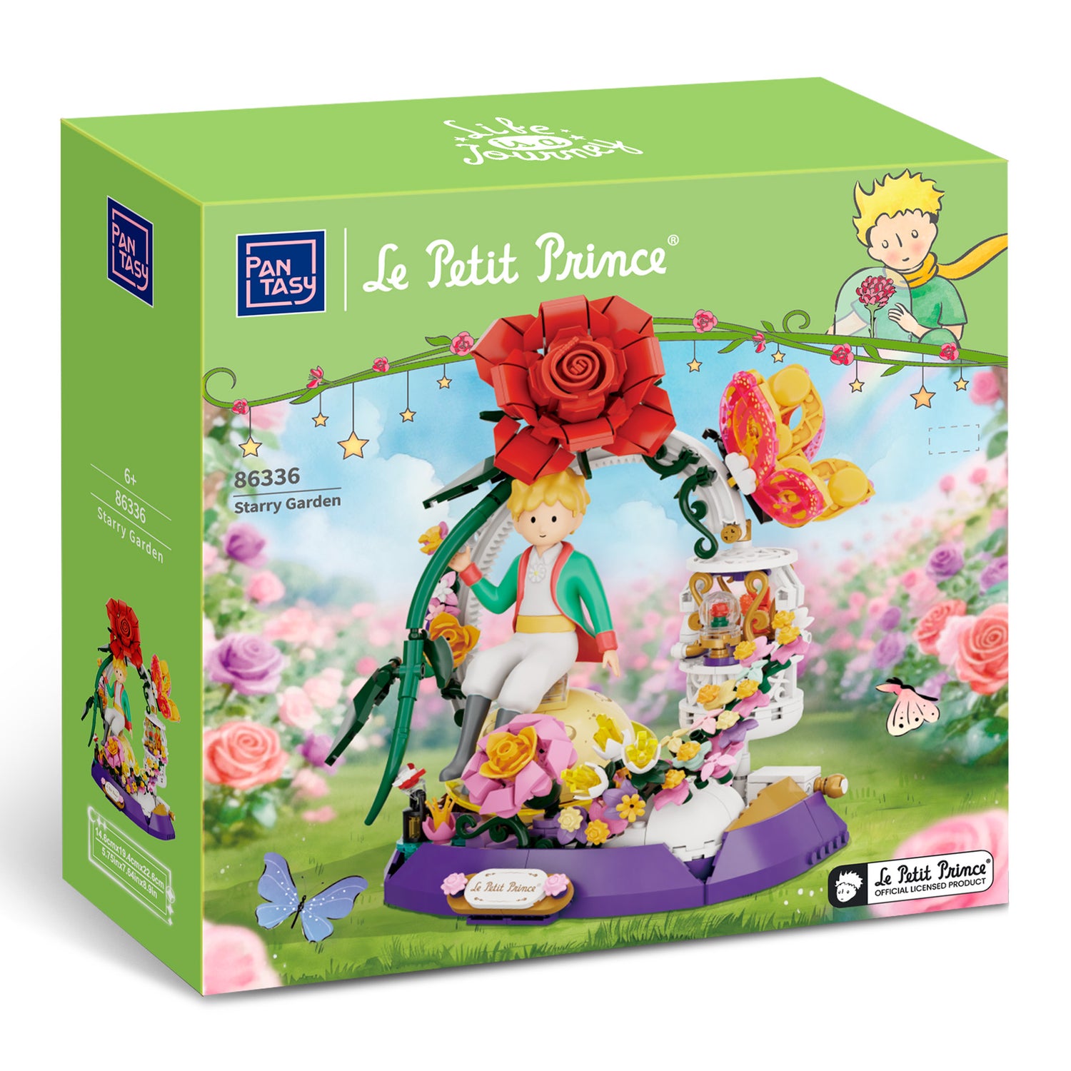 Le Petit Prince Starry Garden - 300 pcs Pantasy building brick model set
