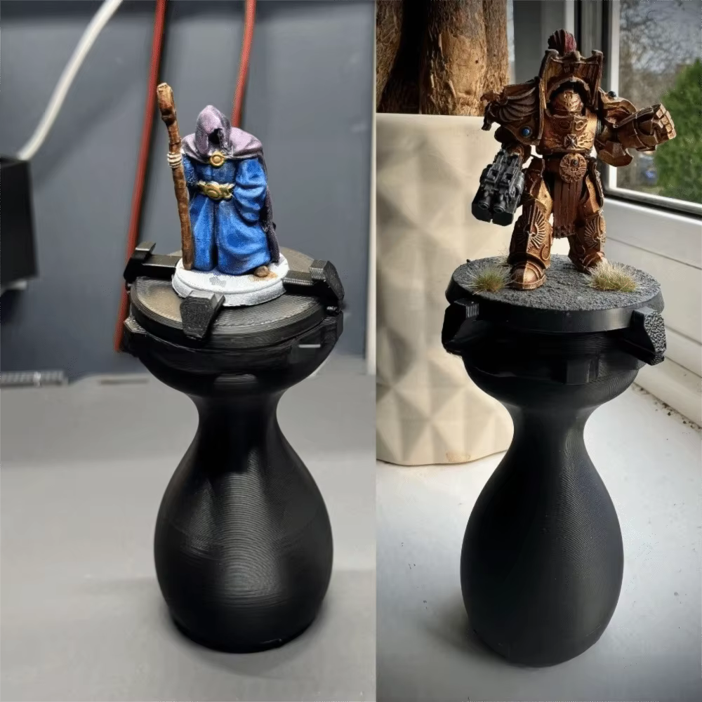 Miniature Painting Handle Adjustable Clamp Painting Model Scale Figures